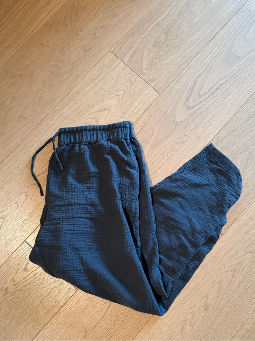 Pact Coastal Double Gauze Tapered Pull-On Pant - Picture 5 of 6